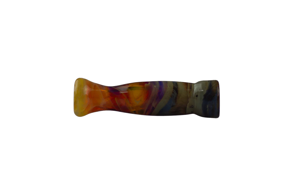 Amber Purple Swirl Chillums - Image 5