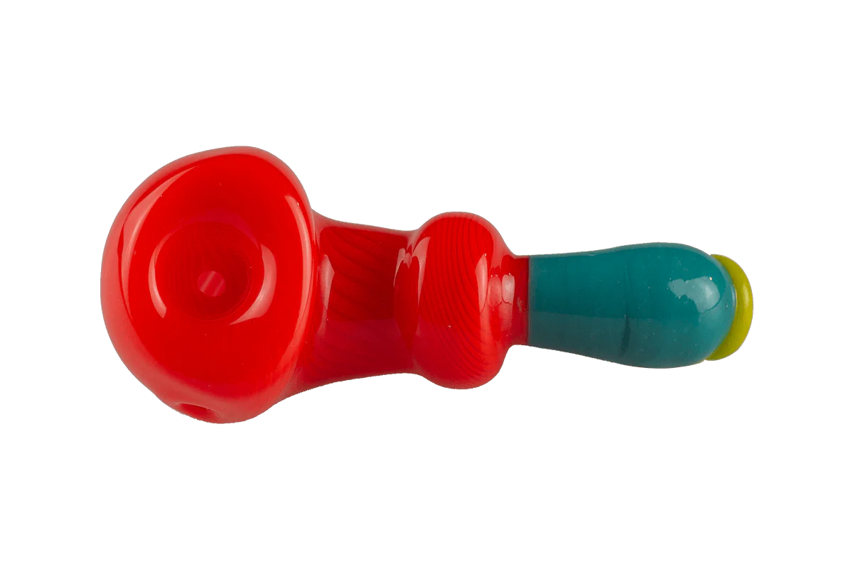 Blue & Orange Hand Pipe - Image 3