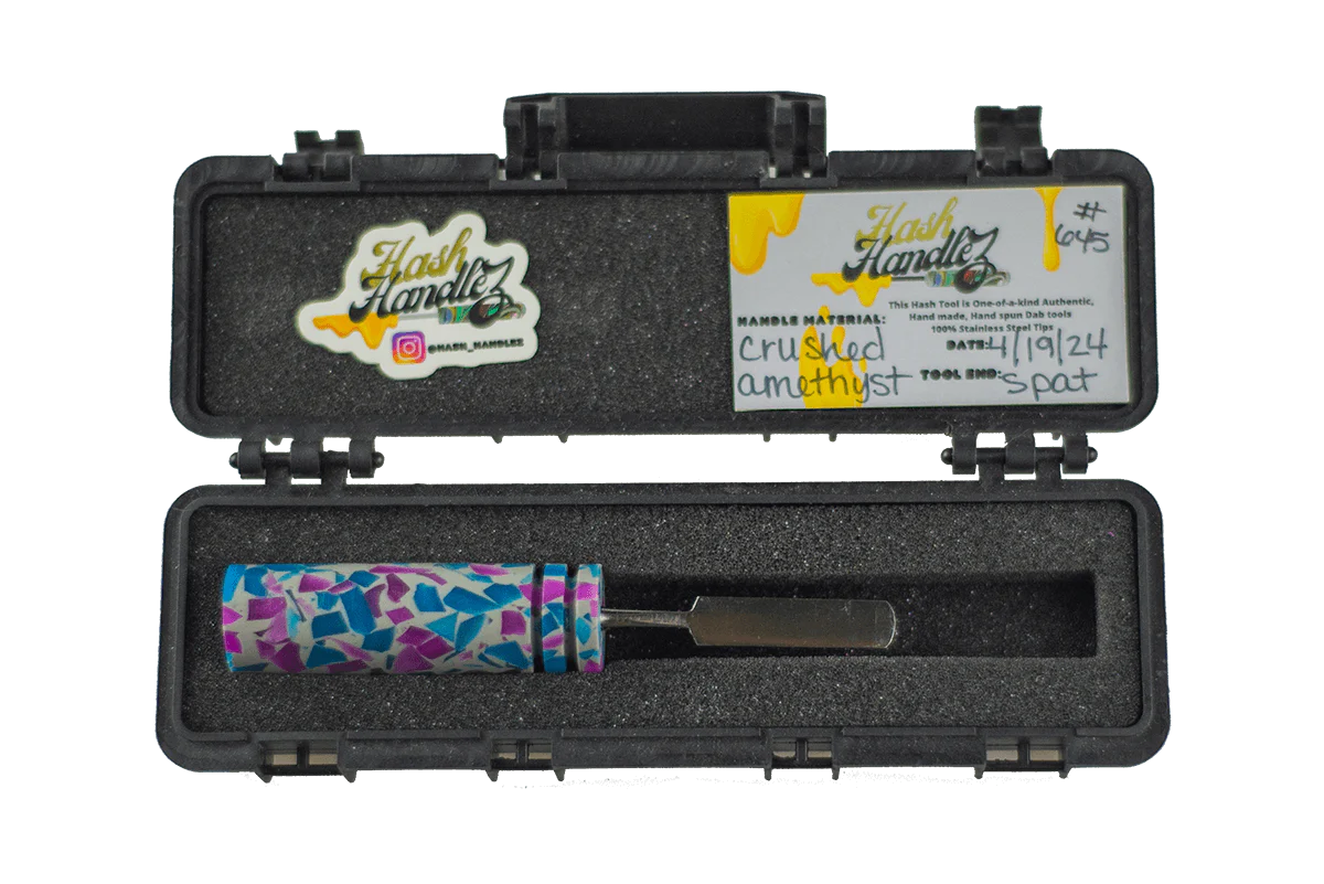 Crushed Amethyst Dab Tool - Image 2