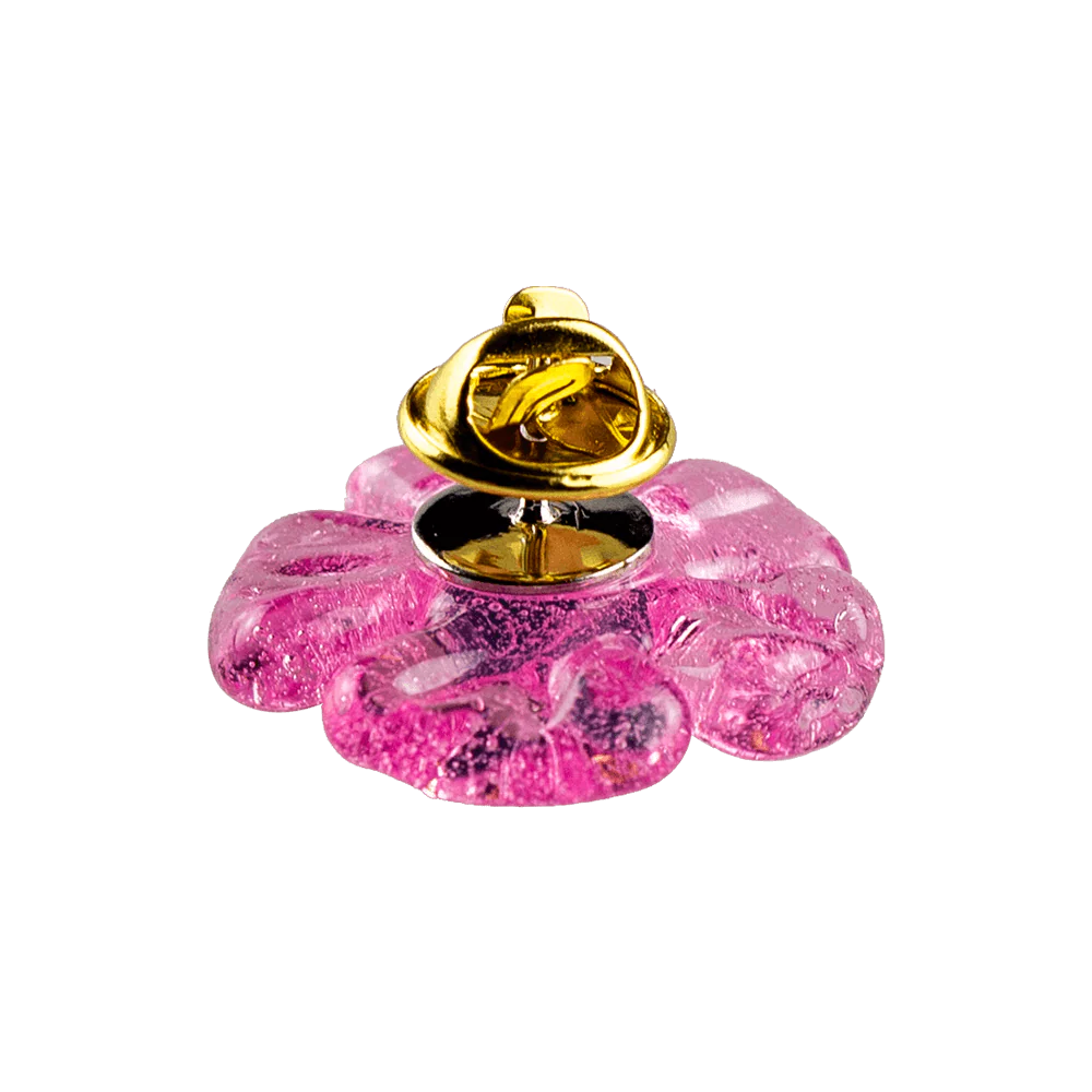 Glass Flower Pins - Image 3