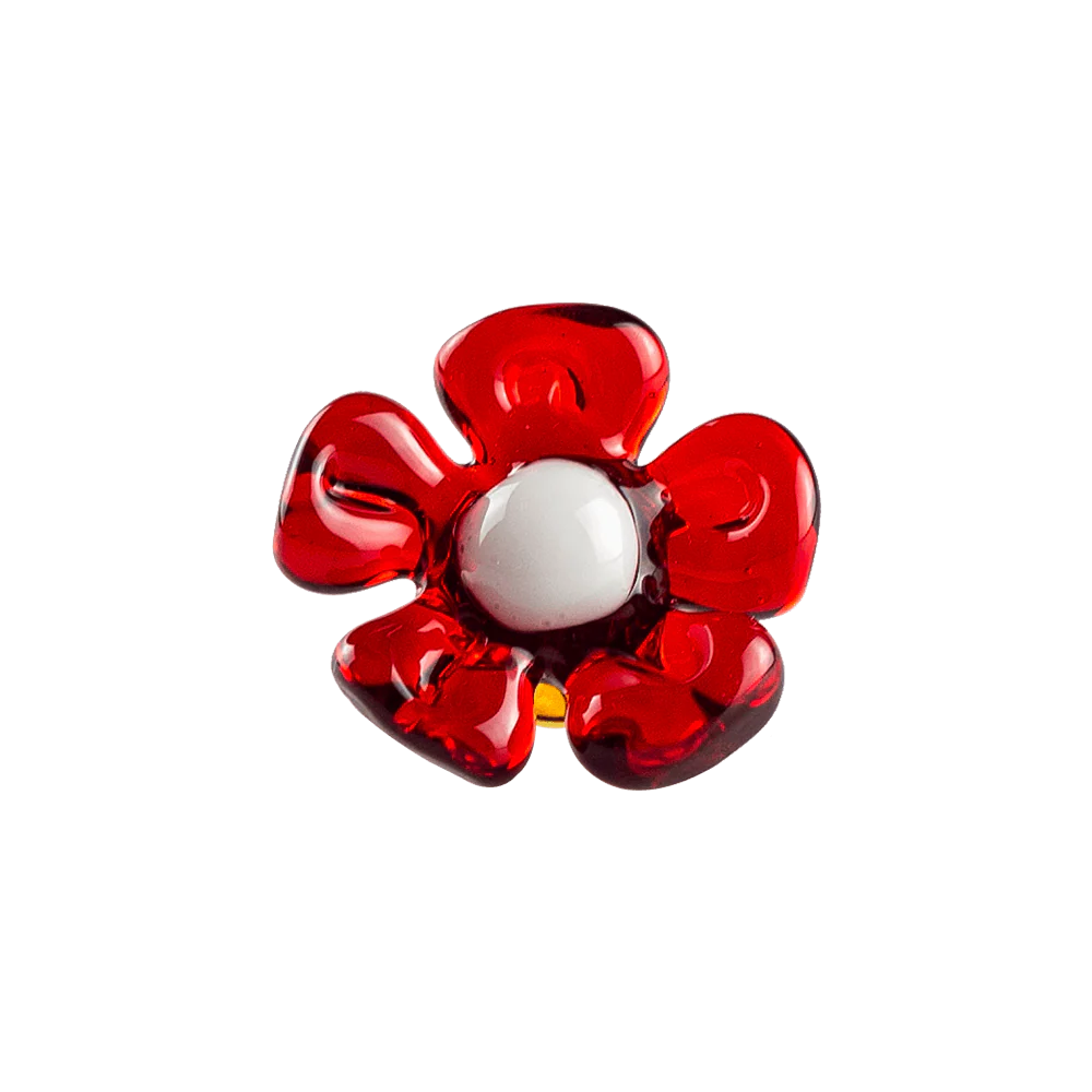 Glass Flower Pins - Image 9