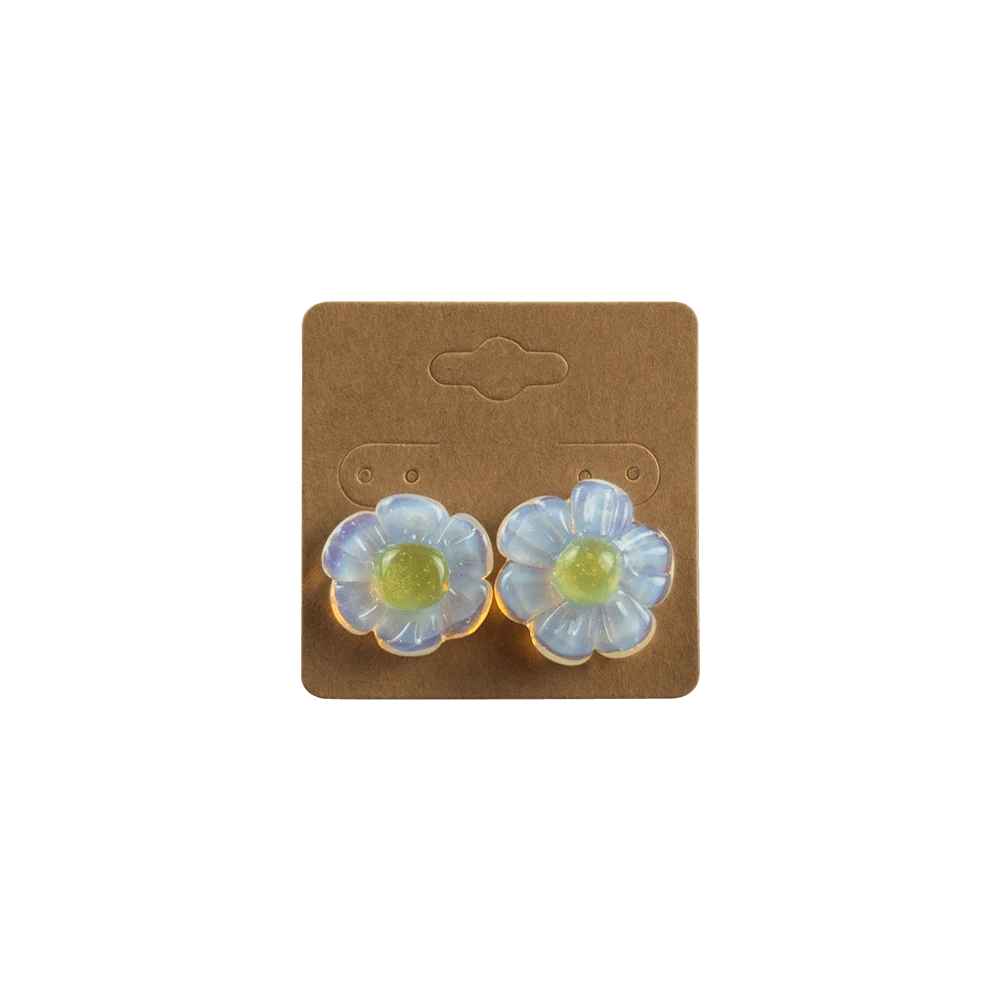 Flower Stud Earrings - Image 3