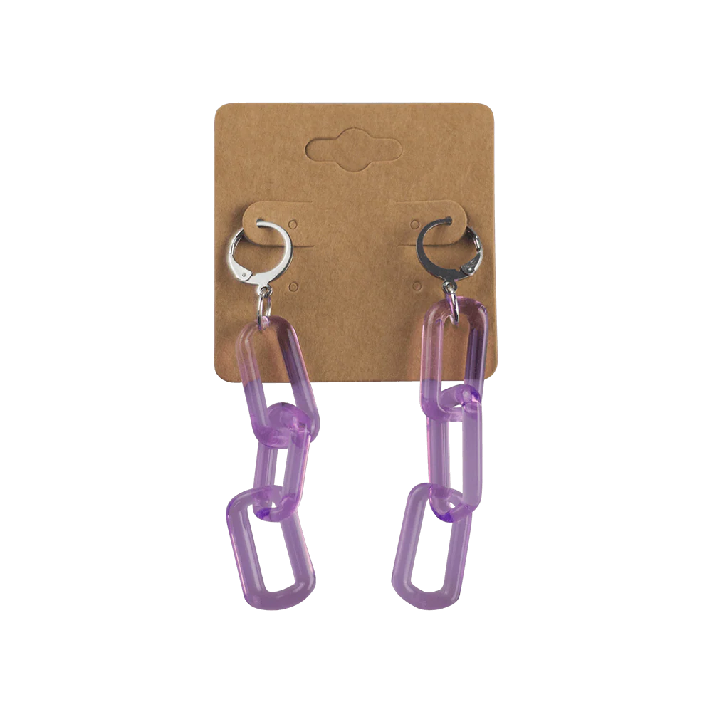 Glass Chain Earrings - Image 4