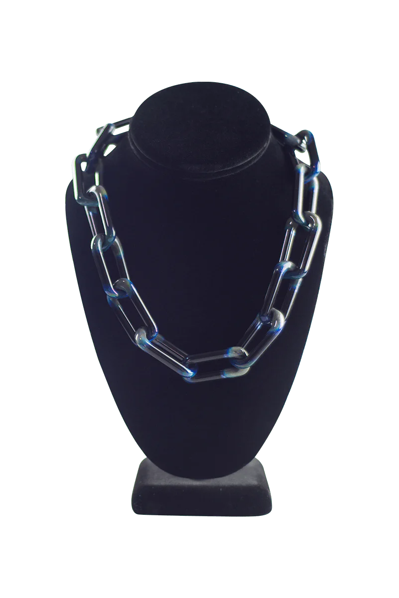 Glass Choker Chain Necklaces - Image 4