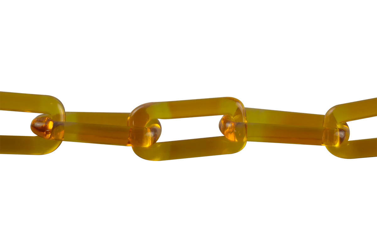 Glass Choker Chain Necklaces - Image 5