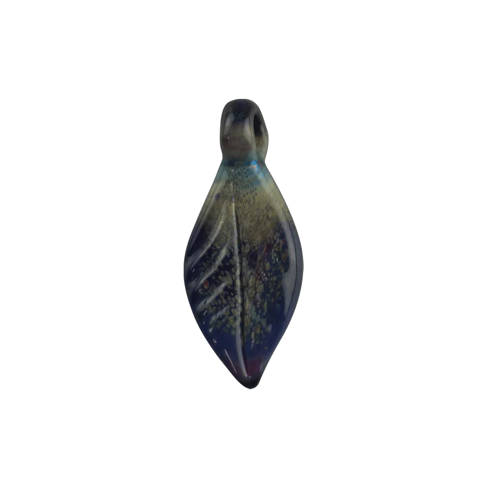 Glass Leaf Pendants - Image 3