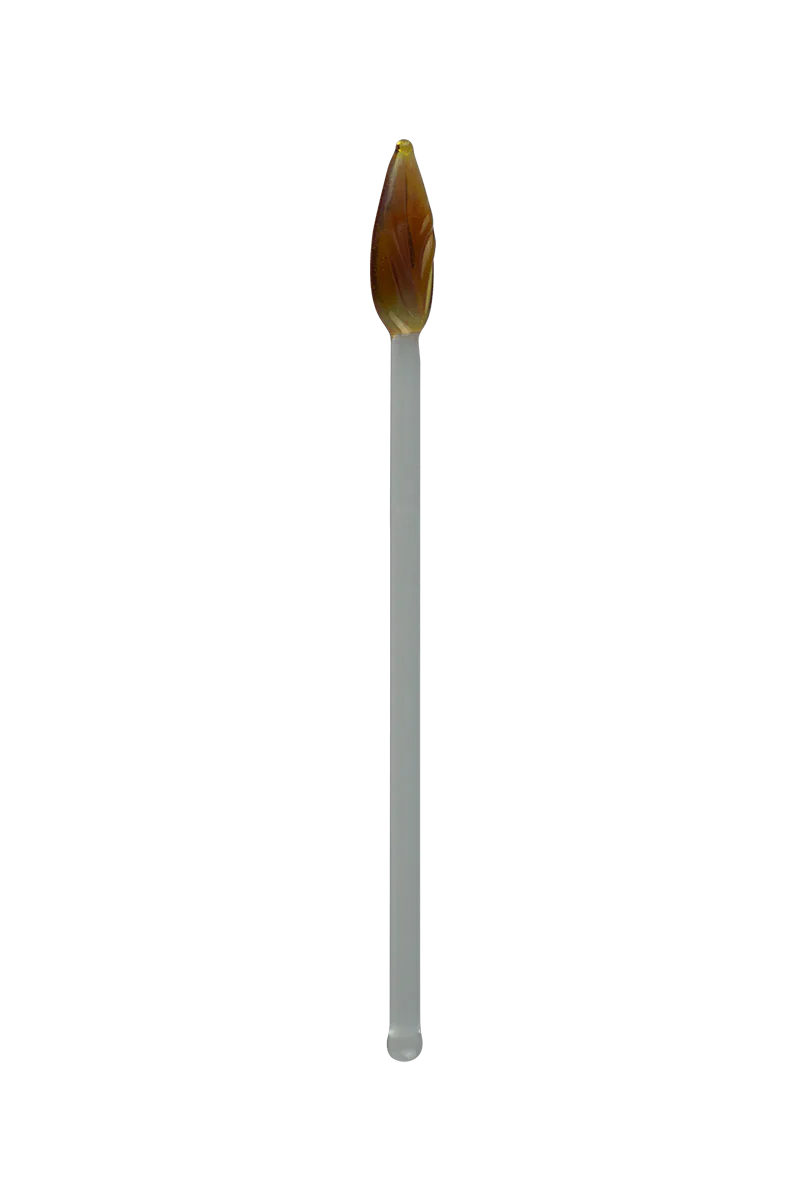 Glass Leaf Swizzle Sticks - Image 3