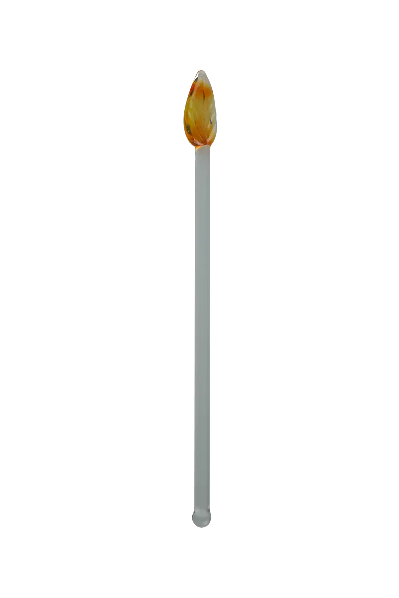 Glass Leaf Swizzle Sticks - Image 5
