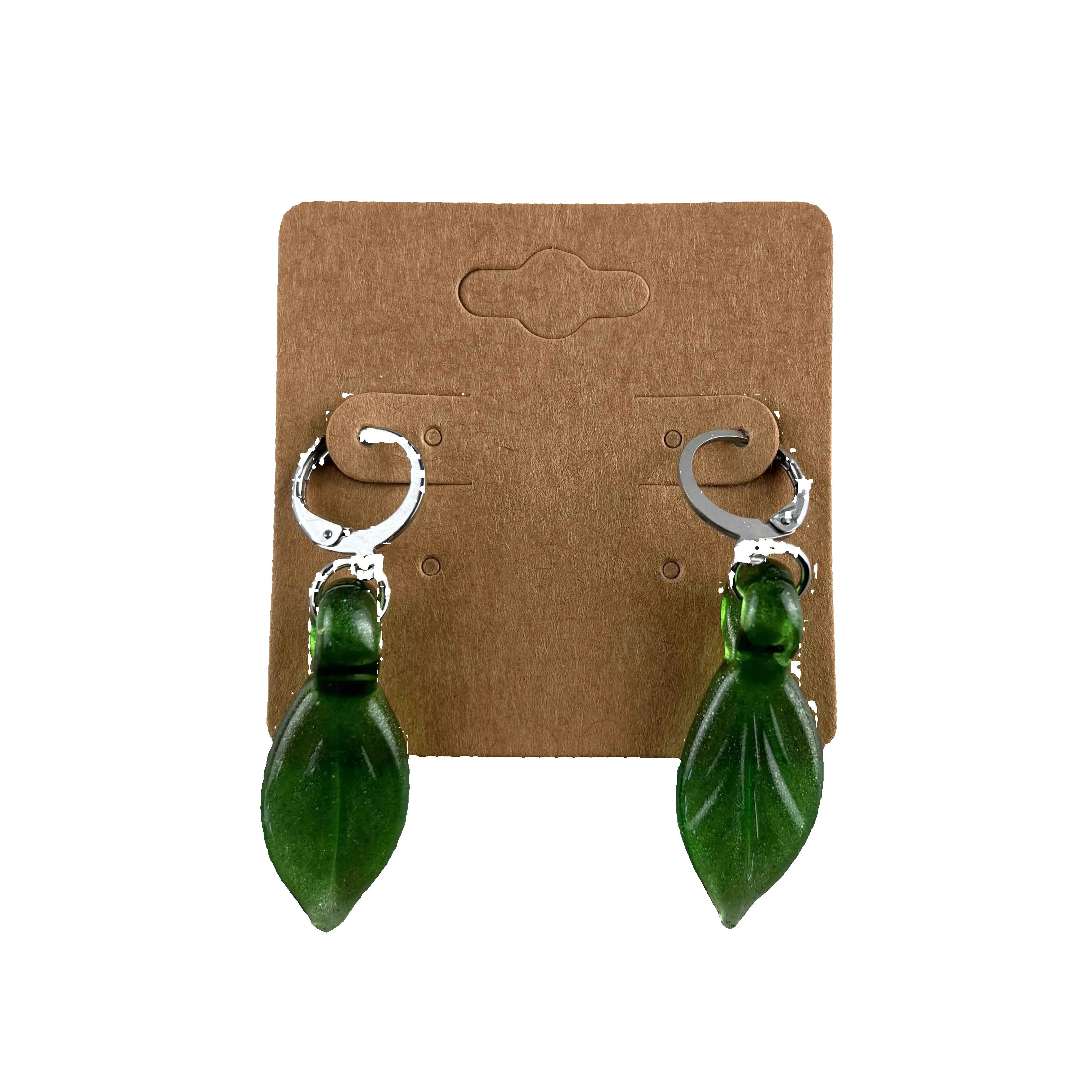 Leaf Dangle Earrings - Image 5