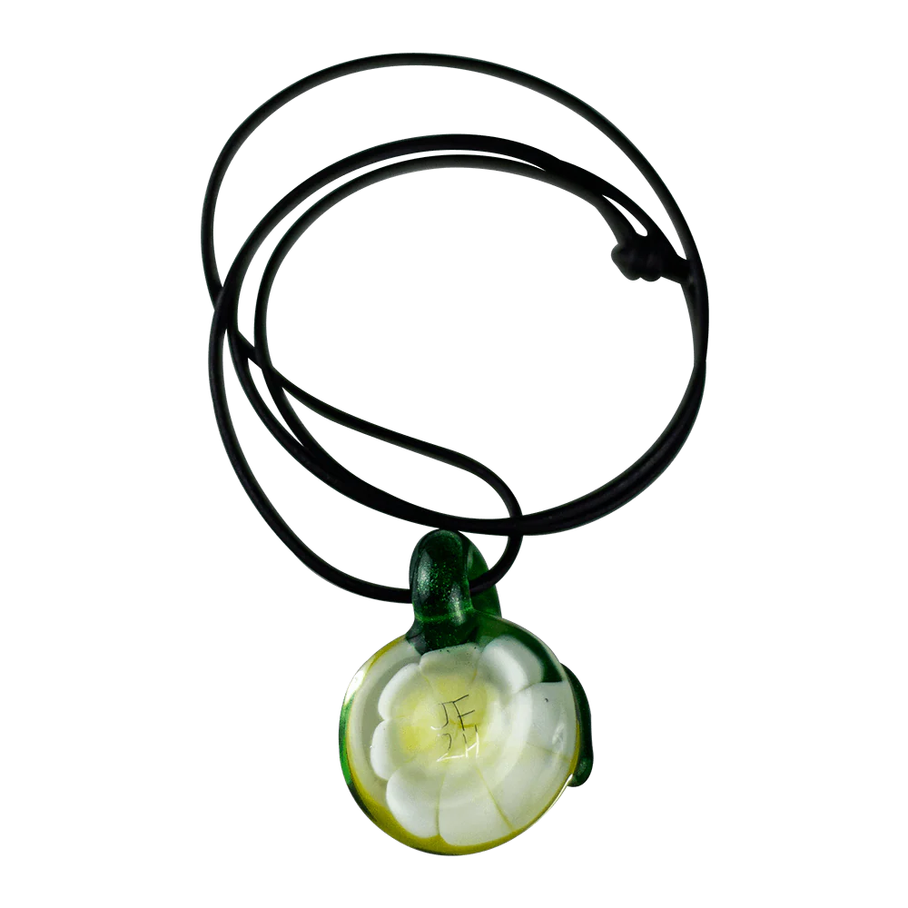 Lemon Burst Dot Stack Pendant - Image 2