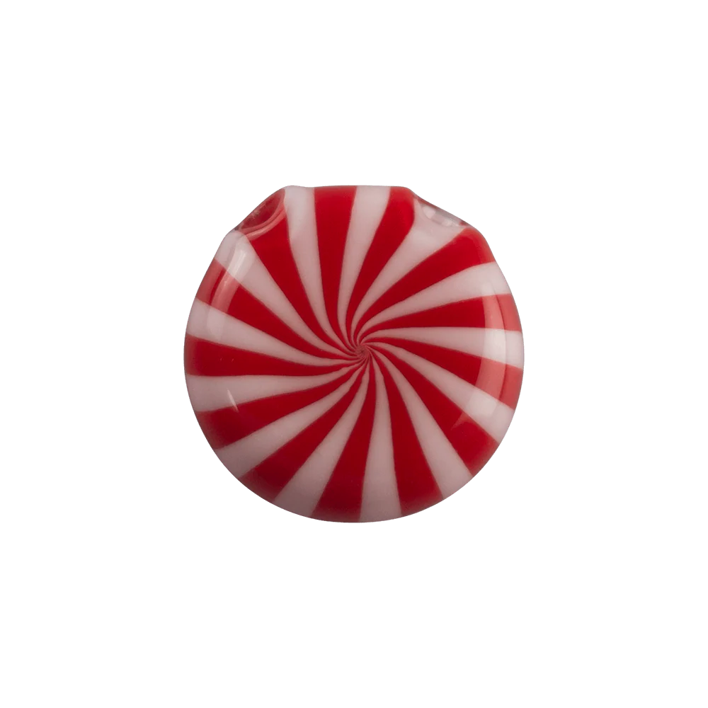 Peppermint Swirl Disc Pendants - Image 2