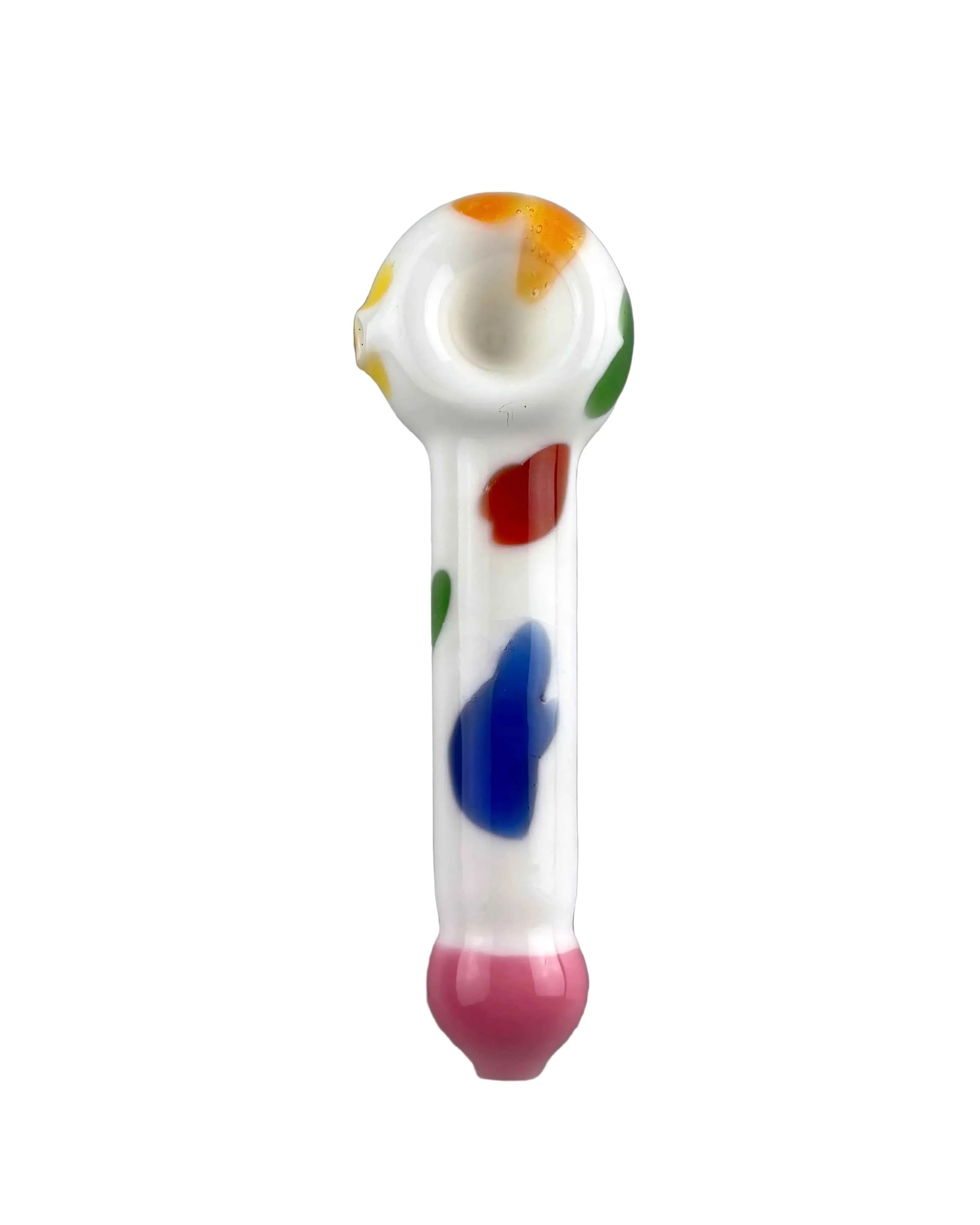 Rainbow Cow Spoon Pipe - Image 3
