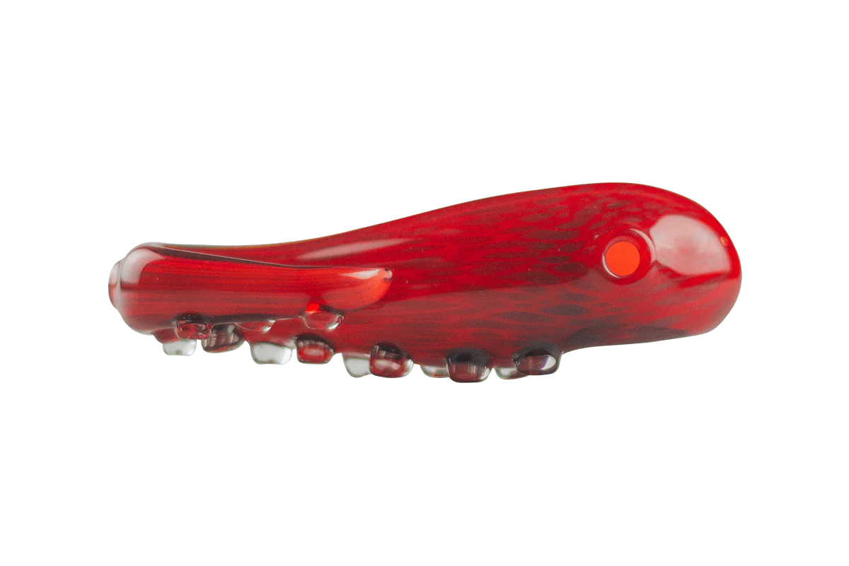 Red Tentacle Spoon Pipe - Image 3