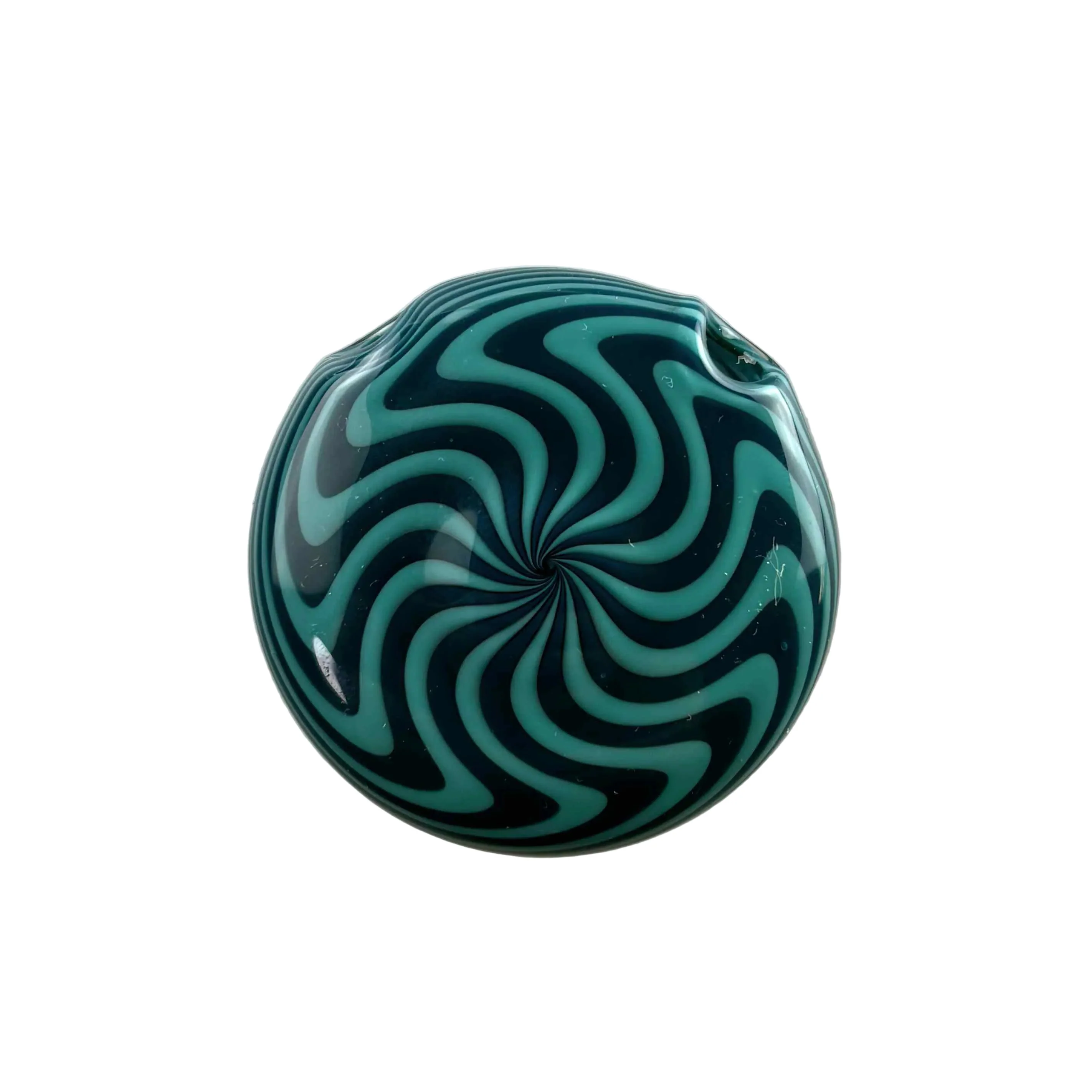 Spiral Glass Disc Pendants - Image 2