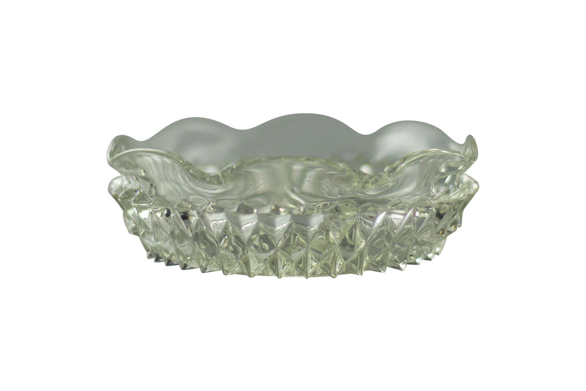 Indiana Glass Diamond Point Dish - Image 3